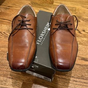 Florsheim Boys 3.5 Reveal Bike Ox in Cognac color